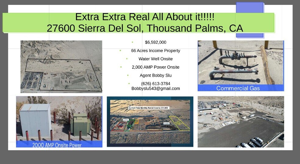 27600 Sierra Del Sol, Thousand Palms, CA for sale - Other - Image 1 of 1