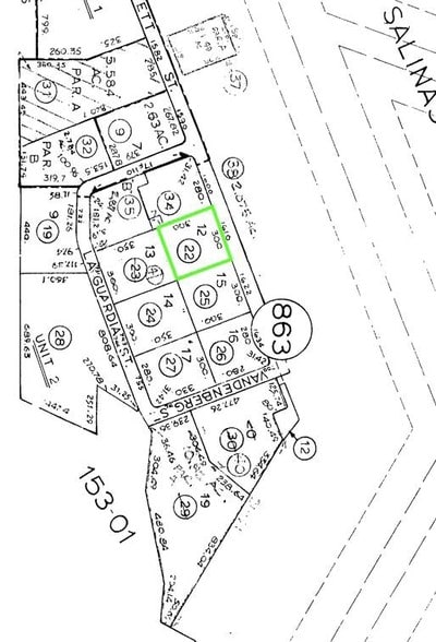1610 Moffett St, Salinas, CA for lease - Plat Map - Image 2 of 5