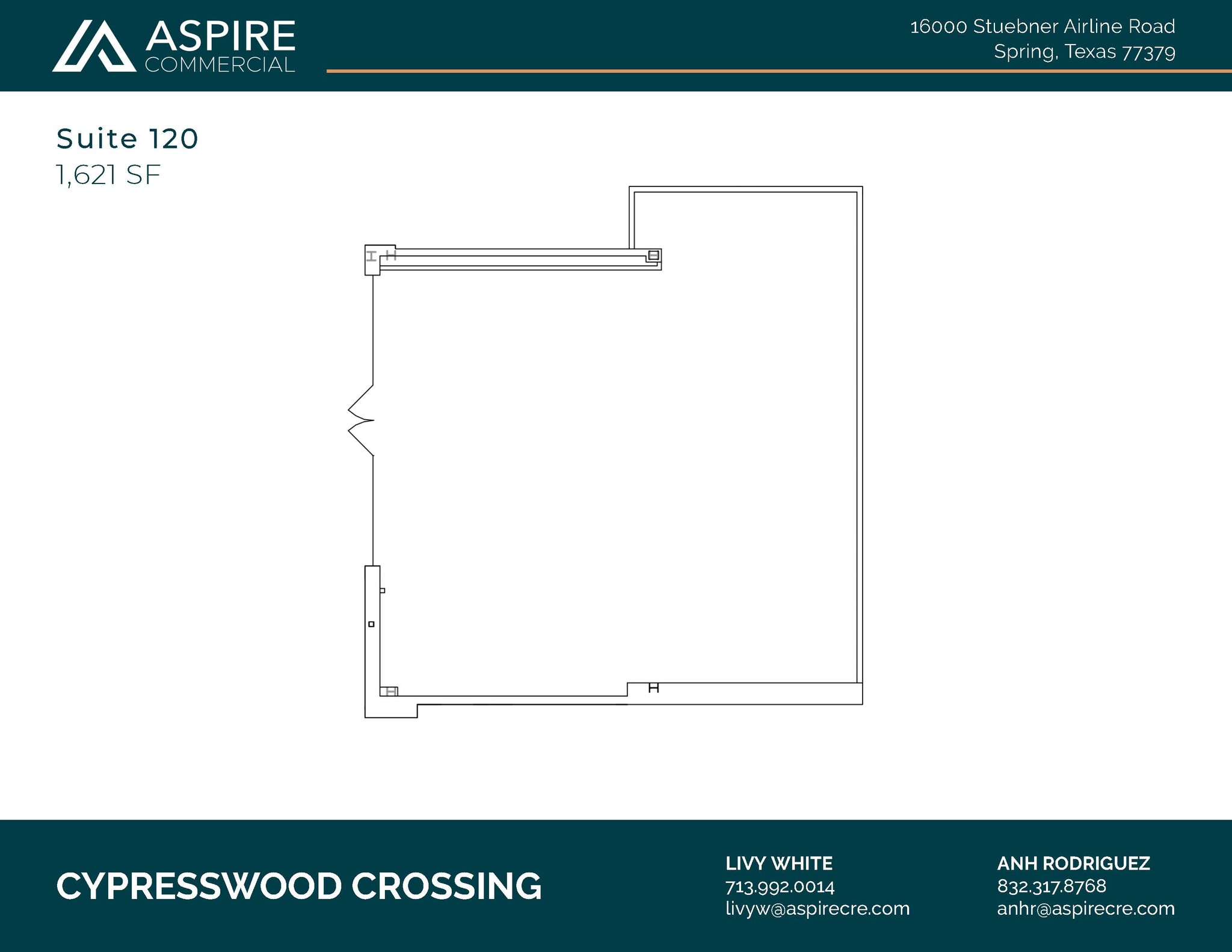 16000 Stuebner Airline Rd, Spring, TX for lease Floor Plan- Image 1 of 2