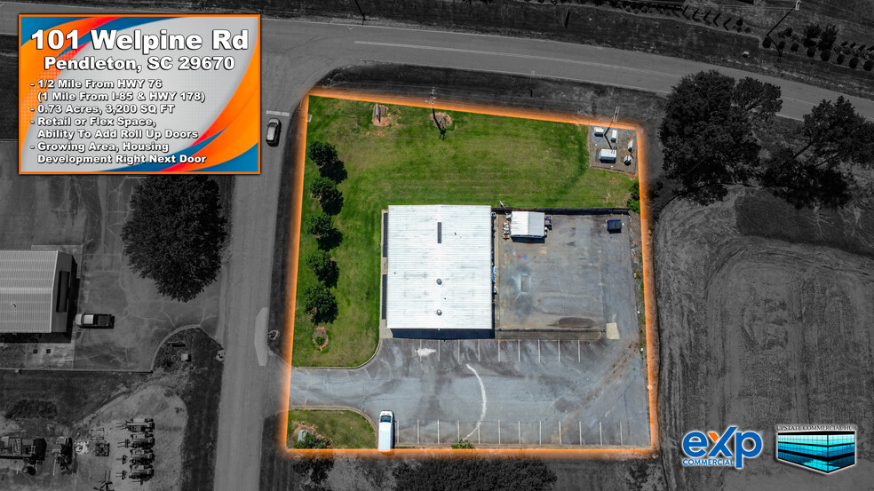 101 Welpine Ridge Rd, Pendleton, SC for sale - Aerial - Image 1 of 13