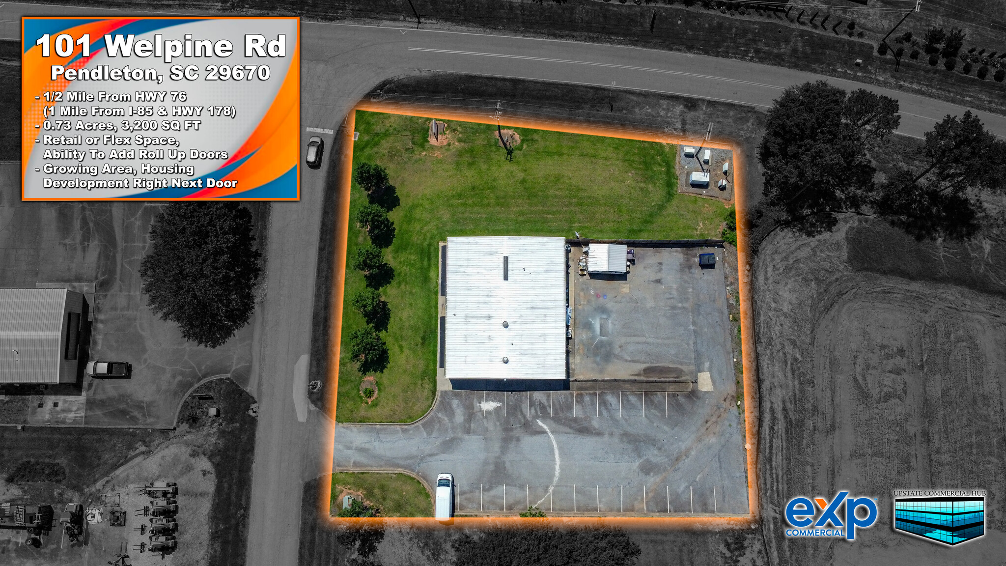 101 Welpine Ridge Rd, Pendleton, SC for sale Aerial- Image 1 of 14