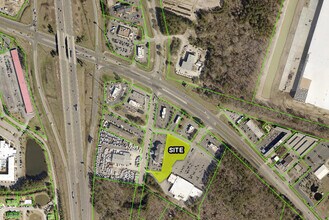 Continental Blvd, Savannah, GA - Aerial  map view