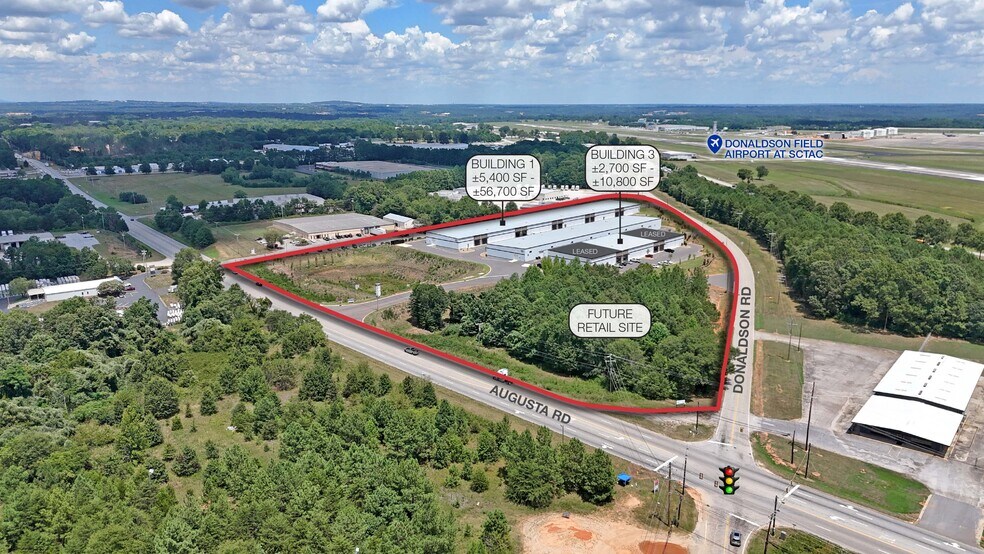 Augusta Rd & Donaldson Rd, Greenville, SC for lease - Building Photo - Image 2 of 9