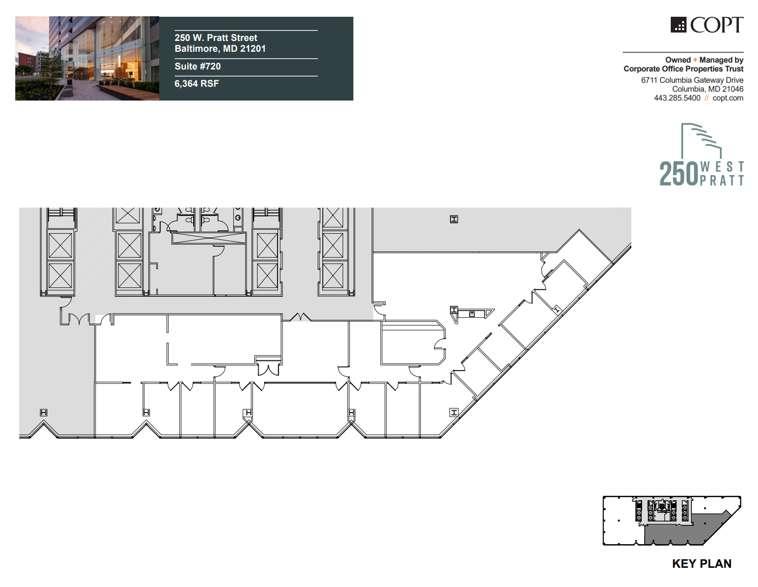 250 W Pratt St, Baltimore, MD for lease Floor Plan- Image 1 of 1