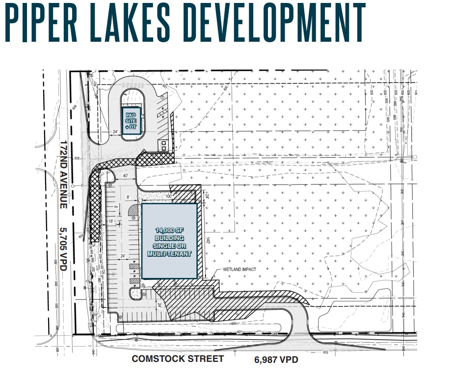 17049 Comstock St, Grand Haven, MI for lease Site Plan- Image 1 of 1