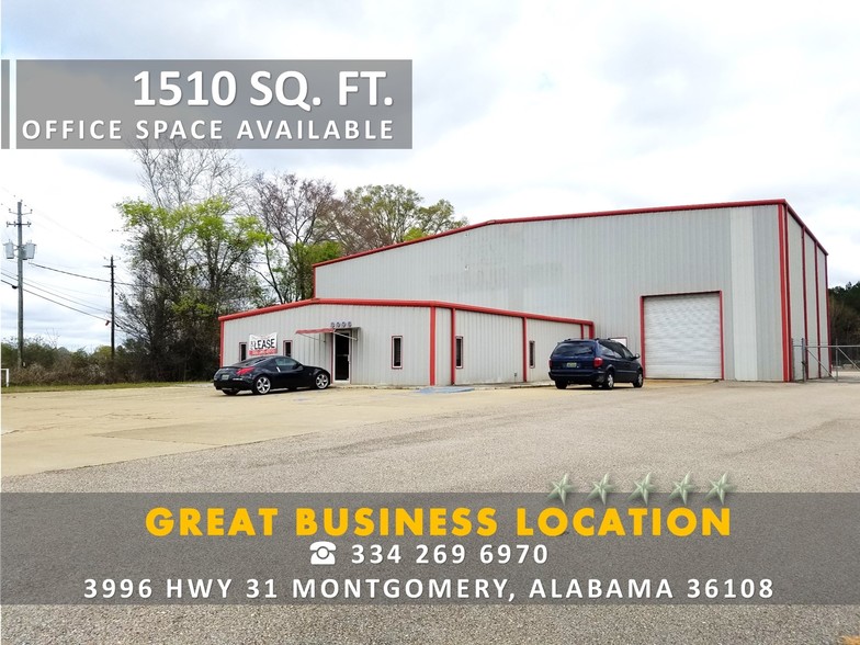 3996 Birmingham Hwy, Montgomery, AL for sale - Primary Photo - Image 1 of 1