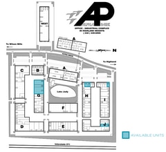 200-298 Alpha Park, Highland Heights, OH for lease Site Plan- Image 2 of 2