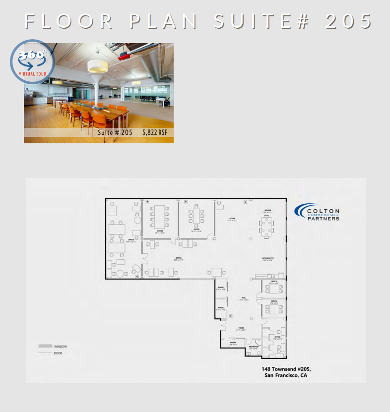 148 Townsend St, San Francisco, CA for lease Floor Plan- Image 1 of 1