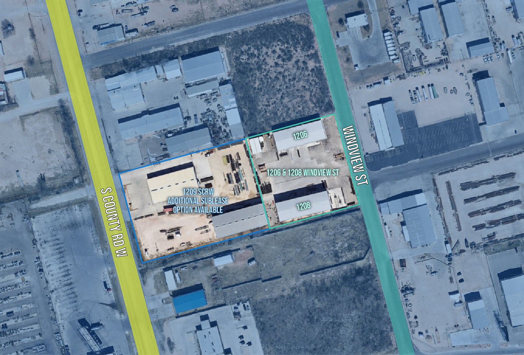 1206 Windview St, Odessa, TX for lease Site Plan- Image 1 of 1