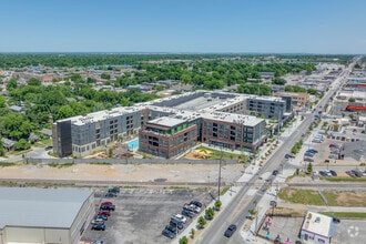 2219 E 11th St, Tulsa, OK - AERIAL  map view