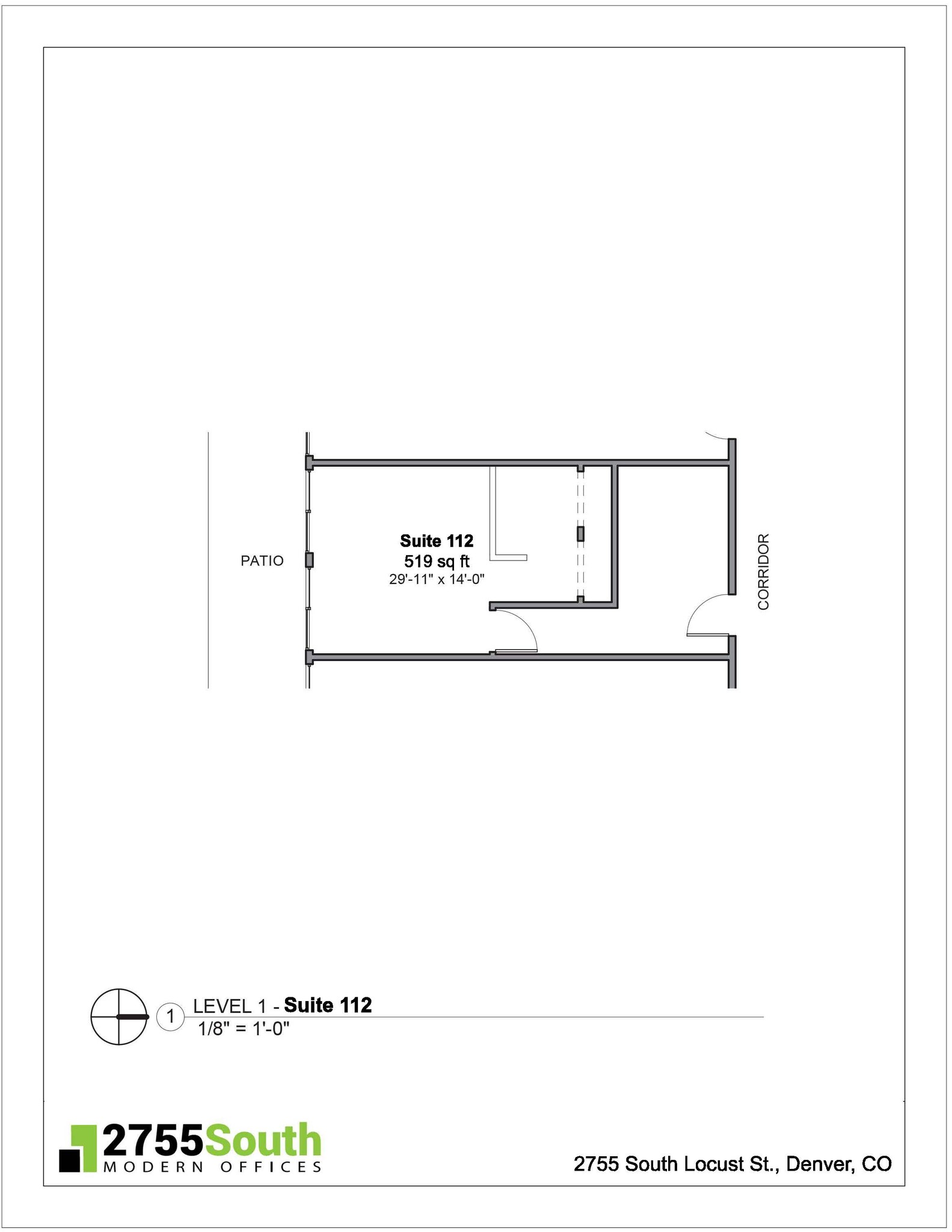 2755 S Locust St, Denver, CO for lease Floor Plan- Image 1 of 1