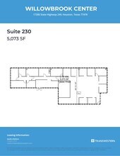 17200 SH 249, Houston, TX for lease Floor Plan- Image 1 of 1