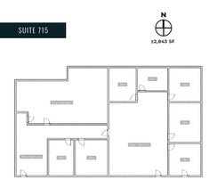 18425 Burbank Blvd, Tarzana, CA for lease Floor Plan- Image 1 of 3