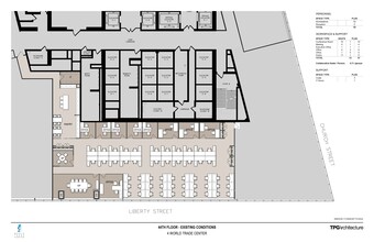 4 World Trade Center, New York, NY for lease Floor Plan- Image 1 of 2