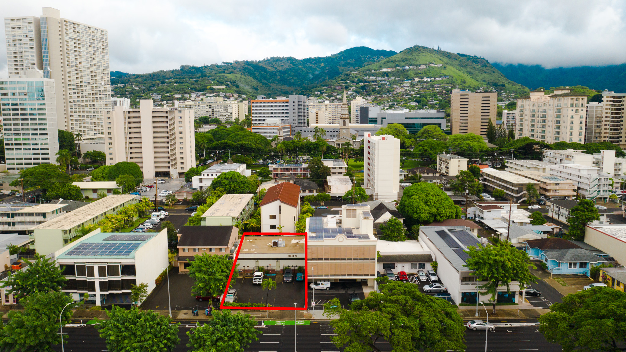 1644 S King St, Honolulu, HI for sale Aerial- Image 1 of 1