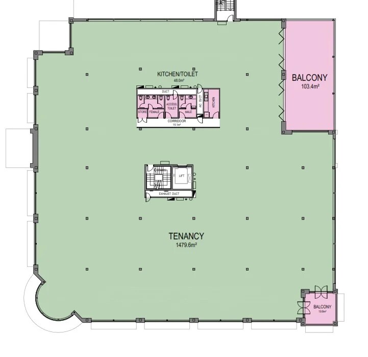 52 The Crescent, Midland for lease Floor Plan- Image 1 of 6
