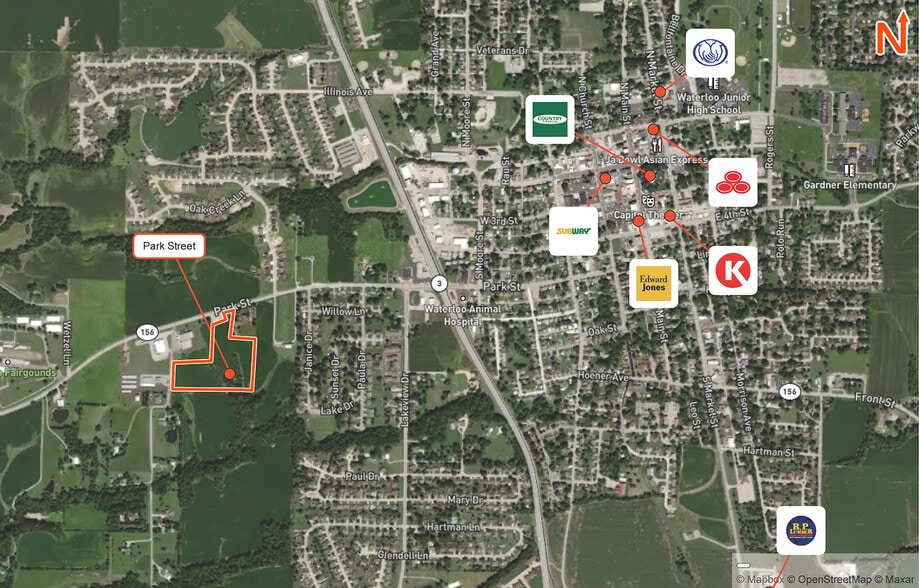 Park St, Waterloo, IL for sale - Building Photo - Image 2 of 2