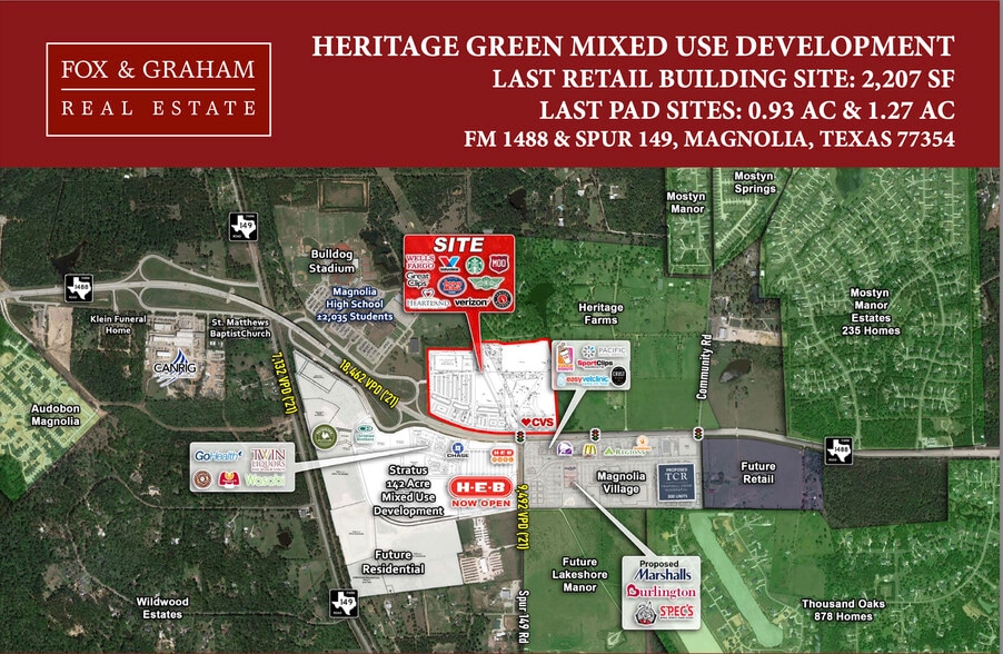 1 Heritage Cir, Magnolia, TX for lease - Building Photo - Image 1 of 5