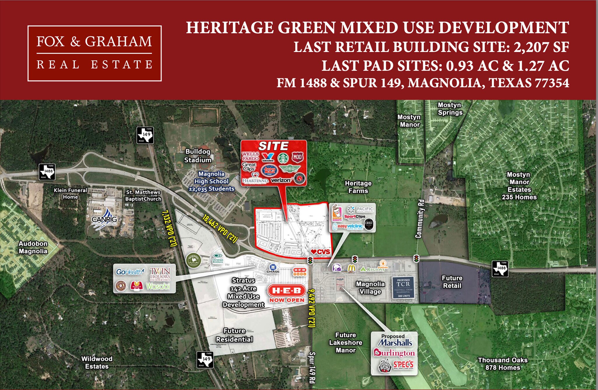 1 Heritage Cir, Magnolia, TX for lease Building Photo- Image 1 of 6