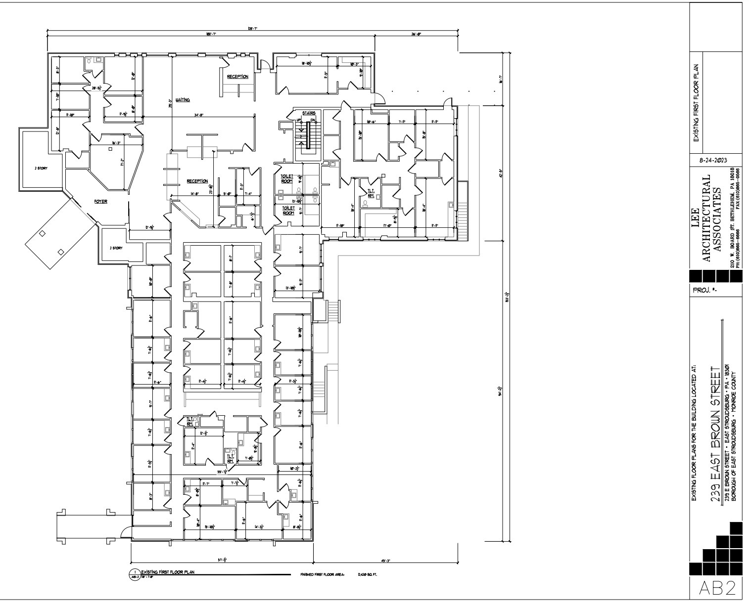 239 E Brown St, East Stroudsburg, PA for sale Floor Plan- Image 1 of 1