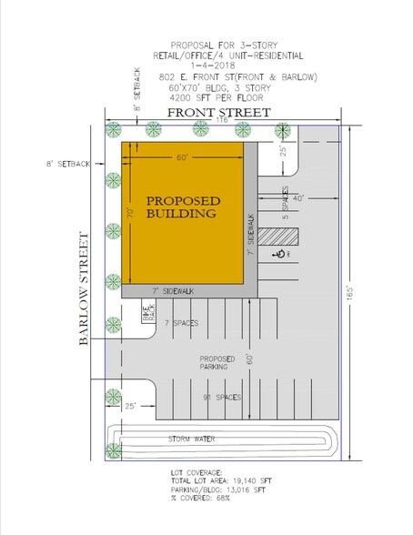802 E Front St, Traverse City, MI for sale - Site Plan - Image 1 of 1