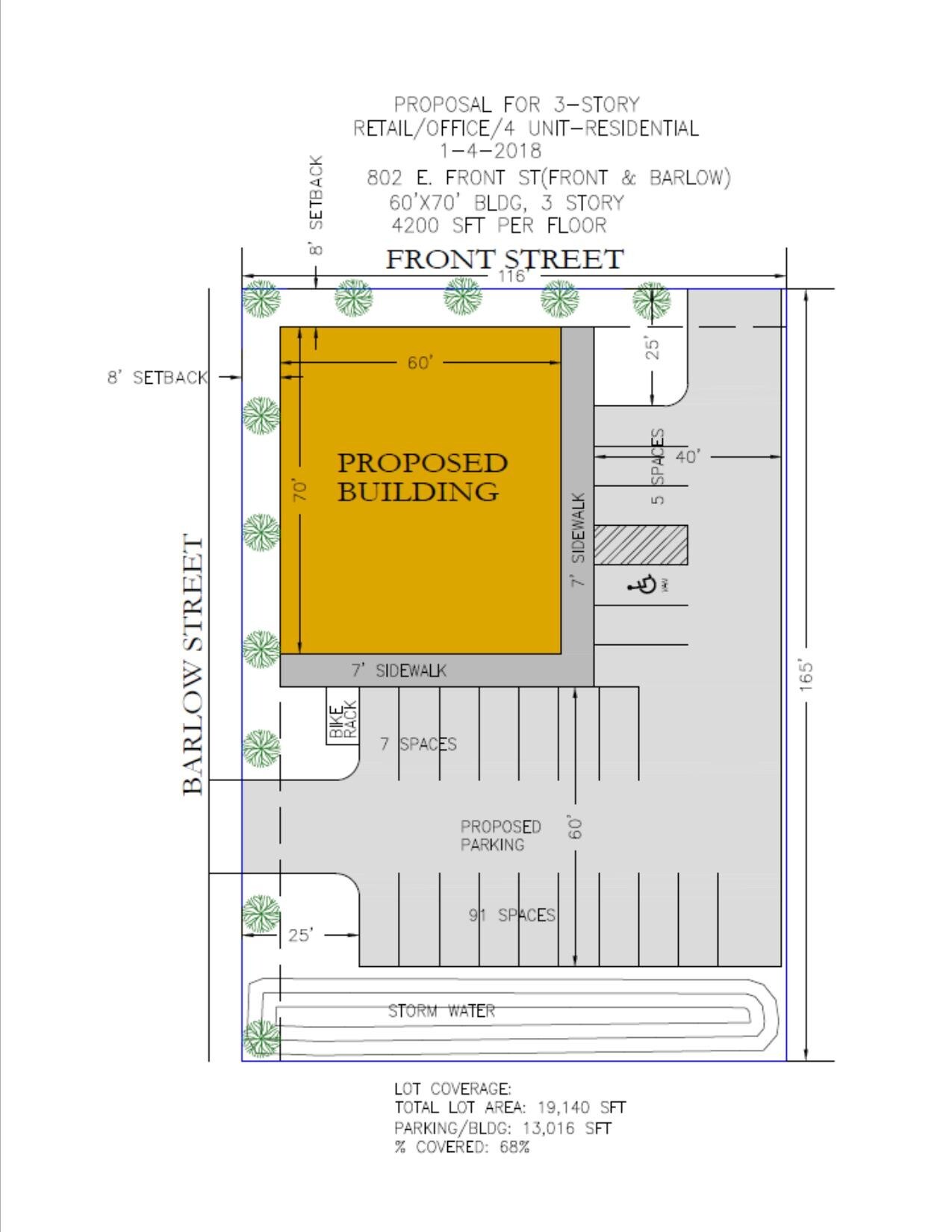802 E Front St, Traverse City, MI for sale Site Plan- Image 1 of 1