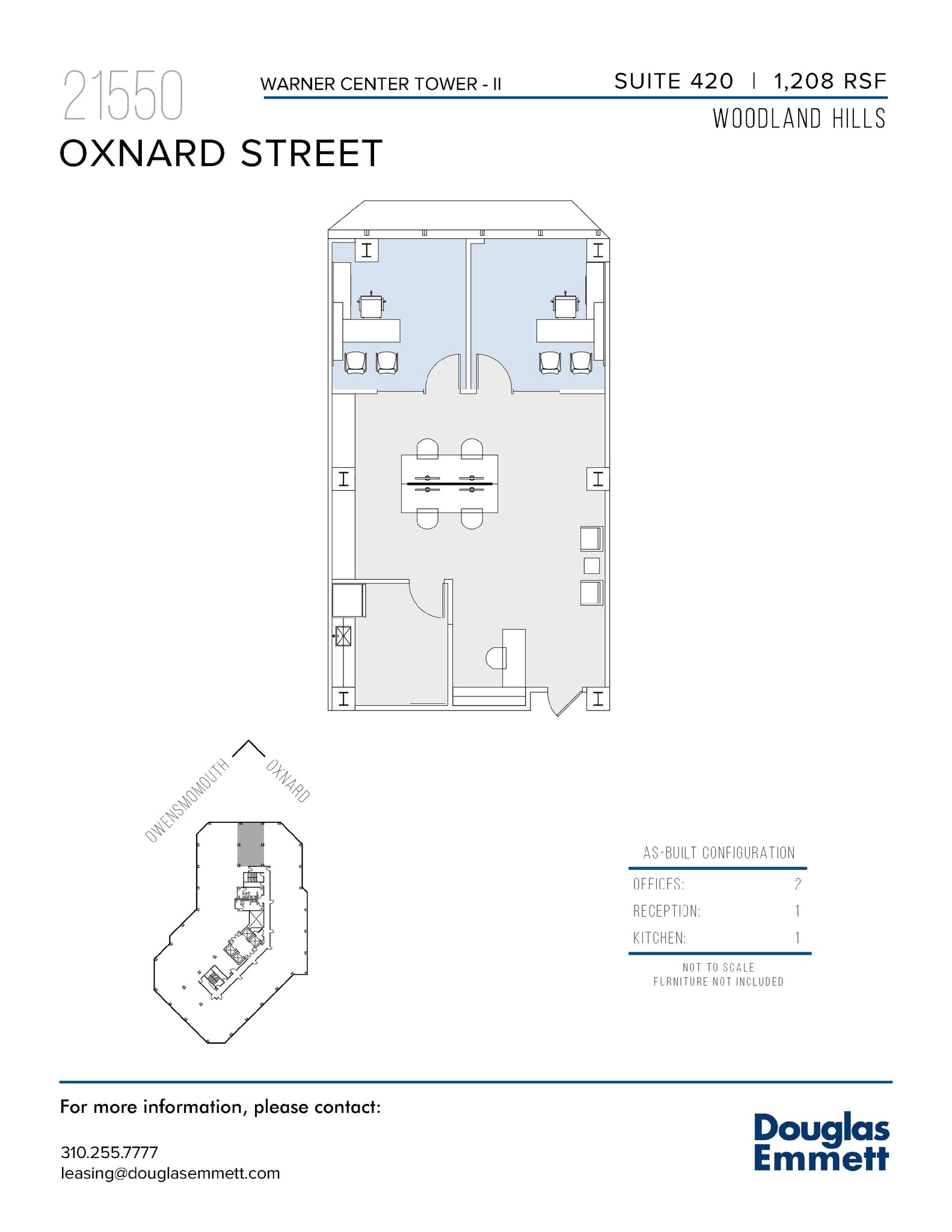 21550 Oxnard St, Woodland Hills, CA for lease Floor Plan- Image 1 of 1