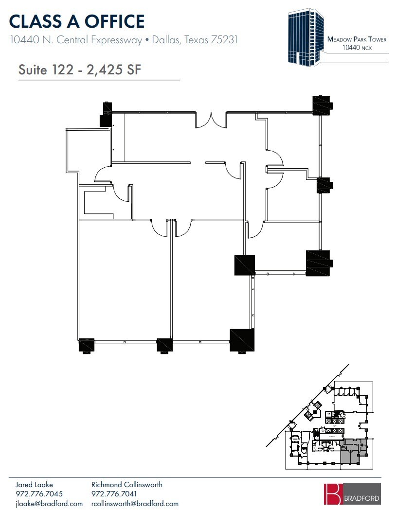 10440 N Central Expy, Dallas, TX for lease Floor Plan- Image 1 of 1