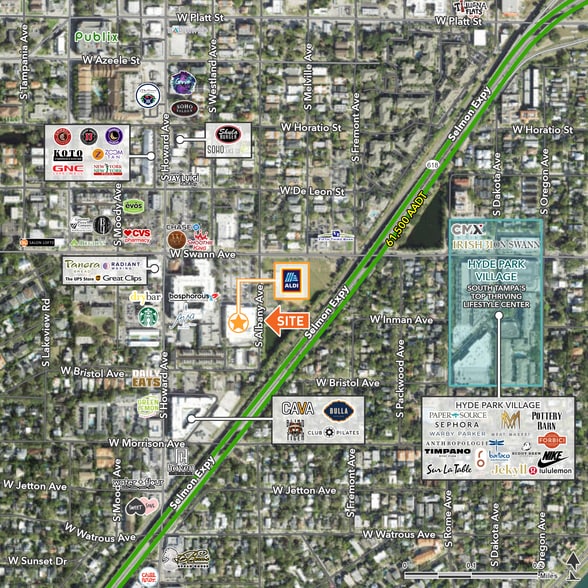 2100 W Swann Ave, Tampa, FL for lease - Building Photo - Image 2 of 5