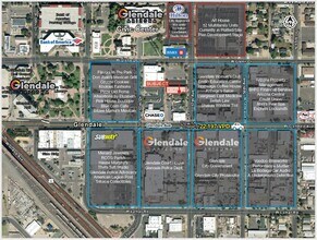 7018 N 57th Ave, Glendale, AZ - aerial  map view