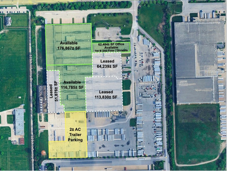 2700 McDonough Rd, Joliet, IL for lease - Aerial - Image 2 of 23