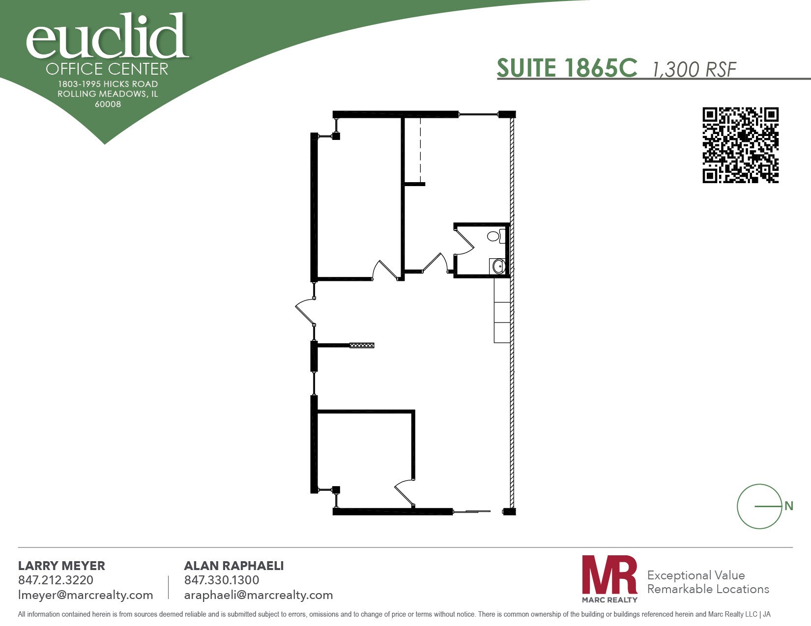 1803 Hicks Rd, Rolling Meadows, IL for lease Floor Plan- Image 1 of 1