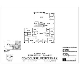 6350 LBJ Fwy, Dallas, TX for lease Floor Plan- Image 2 of 2