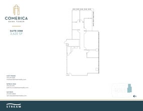 1717 Main St, Dallas, TX for lease Floor Plan- Image 1 of 2