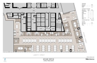 4 World Trade Center, New York, NY for lease Floor Plan- Image 2 of 2