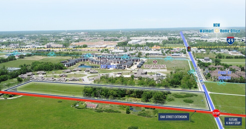 S Dodson Rd, Rogers, AR 72758 Land for Sale