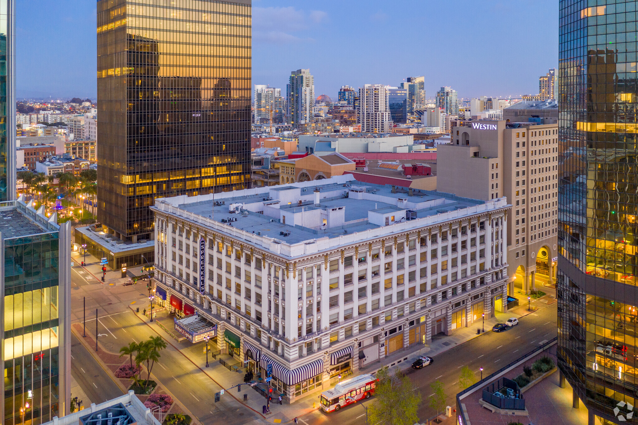 121 Broadway, San Diego, CA for sale Aerial- Image 1 of 9