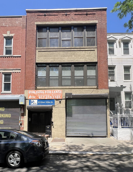 211 E 123rd St, New York, NY for lease - Building Photo - Image 1 of 10