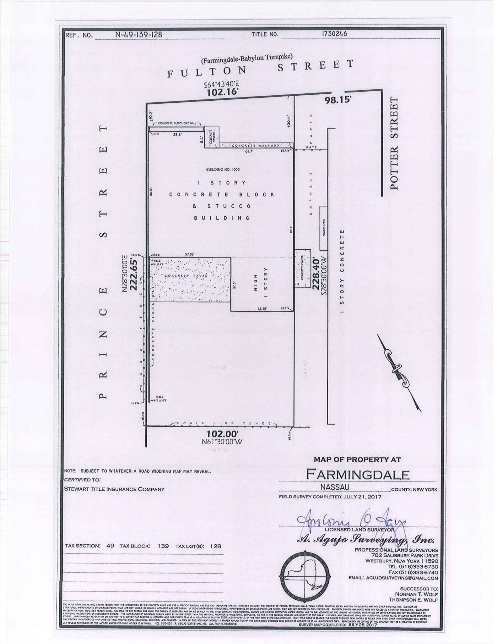 1000 Fulton St, Farmingdale, NY for lease Site Plan- Image 1 of 1