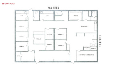 11524 N Rodney Parham Rd, Little Rock, AR for lease Floor Plan- Image 2 of 6