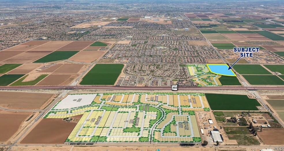 Loop 303 & Peoria, Surprise, AZ for sale - Aerial - Image 3 of 7