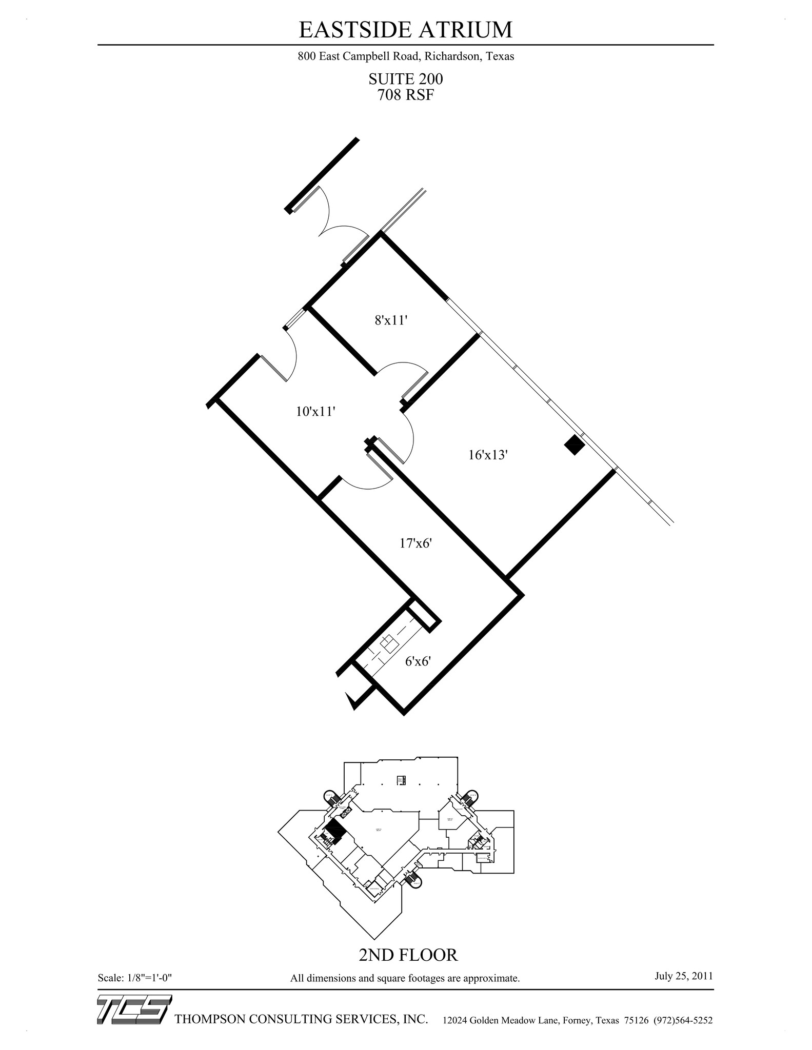 800 E Campbell Rd, Richardson, TX for lease Site Plan- Image 1 of 1