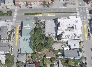 1658 University Ave, Berkeley, CA - AERIAL map view