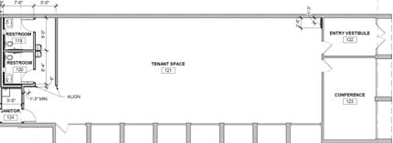 6910 S Madison St, Willowbrook, IL for lease Floor Plan- Image 1 of 1
