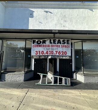 More details for 2619-2621 W Manchester Blvd, Inglewood, CA - Office/Retail, Retail for Lease