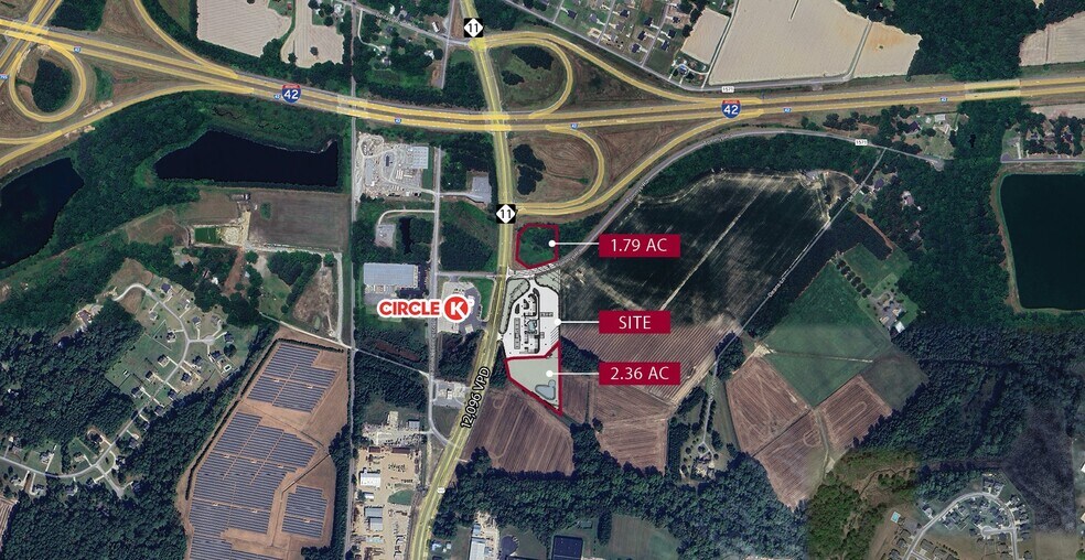 0 N Williams St, Goldsboro, NC for sale - Aerial - Image 1 of 3