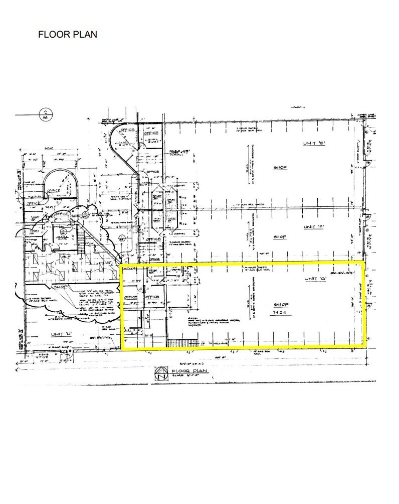 7314-7515 19 Mile Rd, Sterling Heights, MI for lease Floor Plan- Image 1 of 2