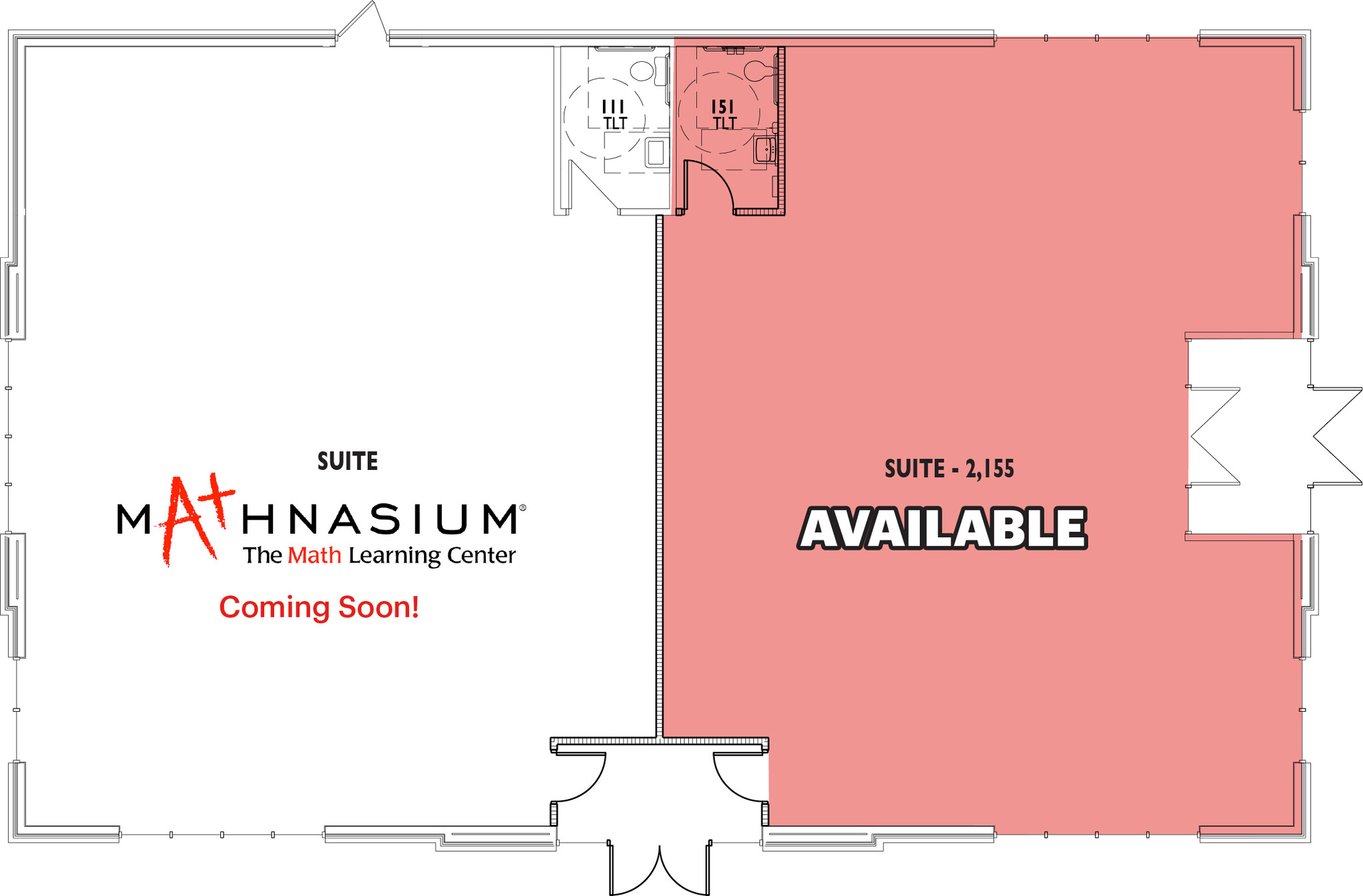 201 S State Road 135, Greenwood, IN for lease Floor Plan- Image 1 of 1