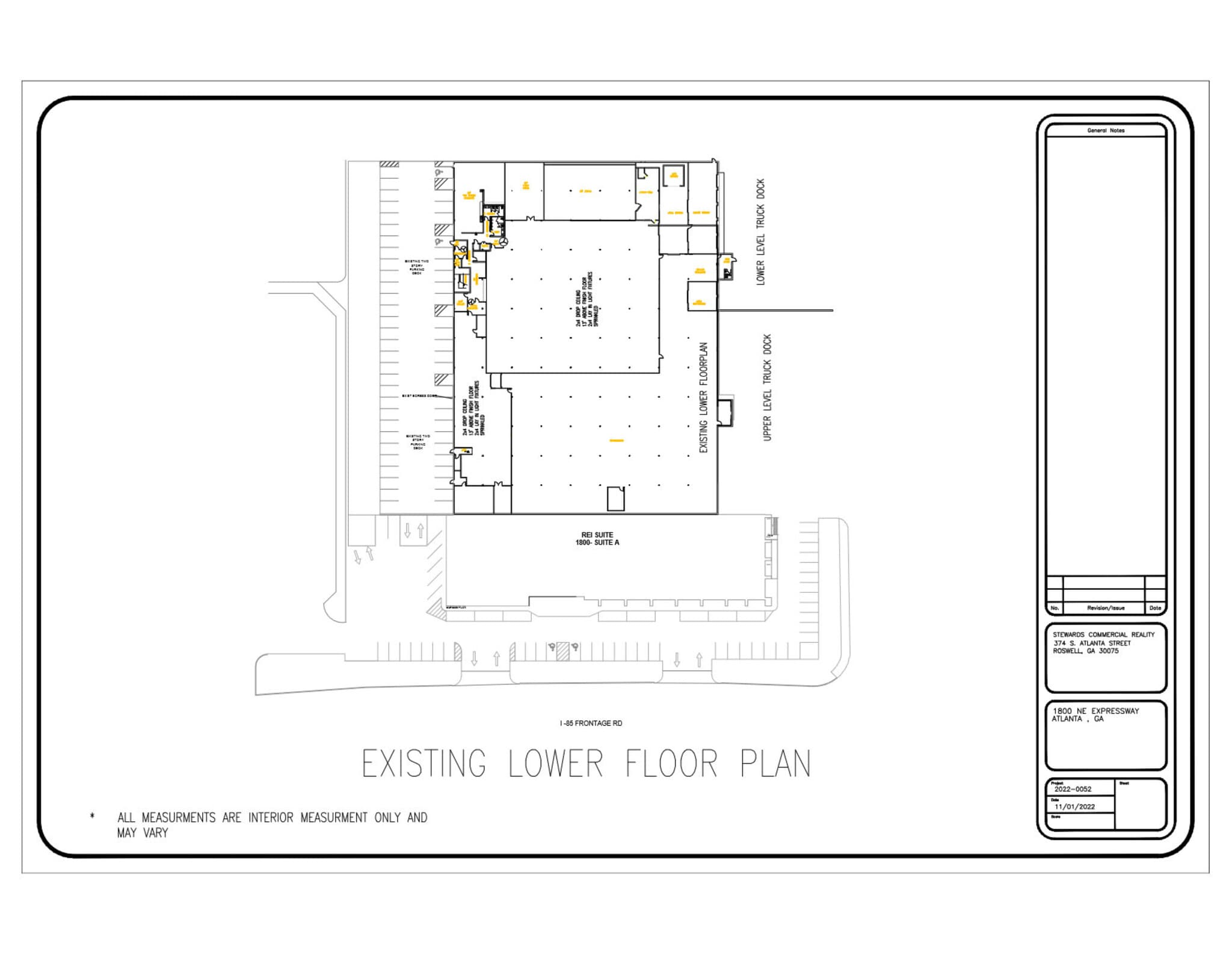 1800 Northeast Expy, Atlanta, GA for lease Site Plan- Image 1 of 1