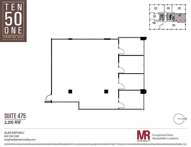 1051 Perimeter Dr, Schaumburg, IL for lease Floor Plan- Image 1 of 1